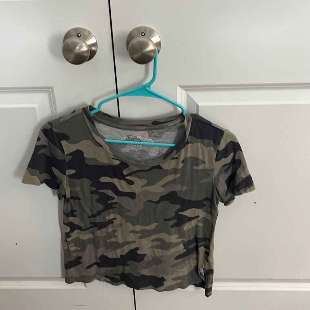 Camo loose tshirt